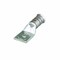 Panduit One-Hole Compression Lug, 1 to 2 in Stud, Standard Barrel, Copper, Brown LCAF400-12-6 - alternate 3